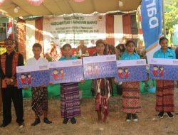Dari Kupang Barat, Rombongan Gubernur Menuju SMKN 01 Amarasi Barat