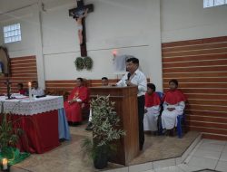 Perayaan Pesta Pelindung Stasi Nunsena, Satu Dalam Syukuran Panen di Stasi Oelbeba