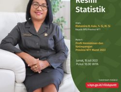 Penduduk Miskin NTT, Turun 0, 39 persen