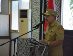 Buka Bimtek Satlinmas, Ini Perintah Wali Kota yang harus Diamankan