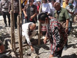 Hadiri Ibadah Syukur Panen dan Peletakan Batu Pertama, VBL: “Manusia Yang Lewati Proses Pasti Berhasil”