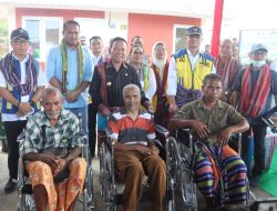 Bupati Kupang Janji Bangun Sekolah, di Lokasi Perumahan Seroja Saukibe