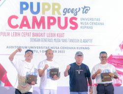 Ada Mentri PUPR dan Gubernur NTT, di Acara PUPR Goes to Campus