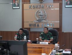 Brigjen Budhi Dharmawan Kunjungi Korem 161 / WS. Ada apa ?