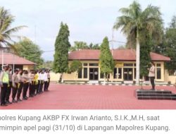 Kapolres Kupang Ingatkan Anggotanya, Hindari Politik Praktis