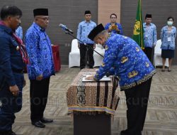 Hadiri Pengukuhan Pengurus KORPRI Kota Kupang , Pj. Wali Kota Ajak Korpri Lakukan Ini