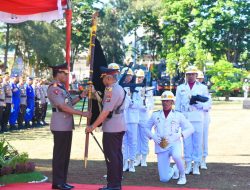Ada Kasrem 161/WS, Pada  Penyerahan Pataka Catya Turangga Wira Sakti Polda NTT