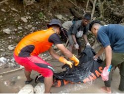 Dua Hari Pencarian, Kapolsek Takari dan Tim Temukan Korban Banjir Sungai Kleon