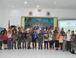 Eratkan Hubungan Dengan Komponen Bangsa, Korem 161/WS Kupang Lakukan Komsos