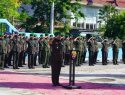 Rombongan Korem 161/WS Kupang dan Balak Aju Kodam, Ziarah ke TMP Dharma Loka
