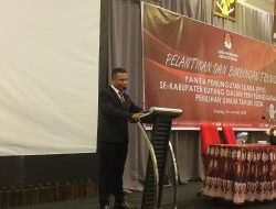 Lantik PPS, Ketua KPU Kabupaten Minta, Jaga Integritas dan loyalitas