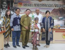 Dunia Kagum !! Anak Kabupaten Kupang Juara Pertama Hall of Fame, Abacus Brain Gym