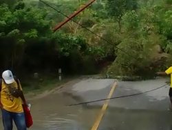Teldi Sanam: “Longsor Turun Terus, Petugas Kesulitan Gusur Tanah di Badan Jalan”