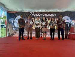 Polres Kupang Kawal Ketat, Perjalanan Rombongan Kirab Pemilu Aman,
