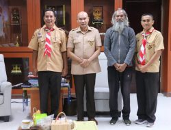 Temui Gubernur NTT, Zacaria Awang Mohon Dukungan Pengembangan Olah Raga Cricket