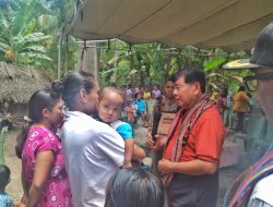 Wakil Bupati Kupang, Pantau Kagiatan Timbang dan Ukur Bayi Balita di Kupang Timur