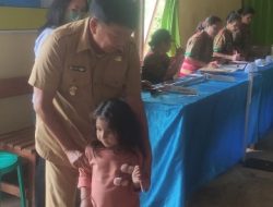 Jerry Manafe Sebut di desa Oh’aem 1, Tidak Ada Stunting