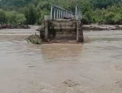 Jembatan Termanu Jebol Akses trans Amfoang, Buntuh