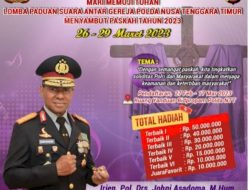 Woow, Ini Hadiah Yang Disiapkan Kapolda, Bagi Para Juara Paduan Suara