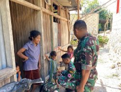 Dandenkesyah 09.04 02, Terus Pantau Perkembangan Anak Stunting di Sumlili