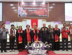 Gubernur NTT Tanda Tangani Prasasti, Gedung Gereja Yarden Labat