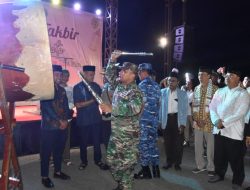 Kasrem dan Kapolda, Hadiri Gebyar Takbir Flobamorata