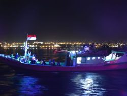 Pj. Wali Kota Kupang, Ikut Dalam Rombongan Takbir Laut