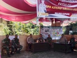 Personil TNI AD Terlibat Pengamanan Pospam Operasi Ketupat, Kapolres Kupang Angkat Jempol