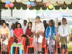 Pimpin Upacara Hardiknas, Bupati Kupang Baca Sambutan Mendikbudristek RI