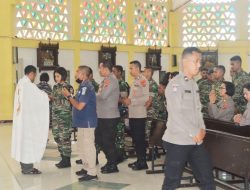 TNI – Polri di Kota Kupang, Ikut Pembinaan Rohani Katholik