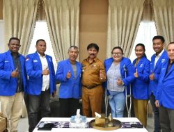 Audiens Dengan Pengurus GAMKI, Pj. Wali Kota Tegaskan Dukungan Terhadap Program Pemuda