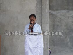 Serahkan Bantuan di GMIT Istana Kasih Talaka Naioni, Ini Pesan Pj. Wali Kota Kupang