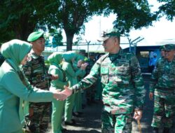 Tiba di Kupang Pangdam IX/Udayana Bersama Ibu, Disambut Danrem 161/WS, Ini Agendanya !