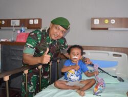 Kunjungi Pasien Pascah Operasi Celah Bibir dan Lelangit, Ini Kondisi Yang Ditemukan Dandenkesyah
