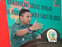 Korem 161/Wira Sakti, Bertemu Dengan Unsur Pemerintah, Ini Yang Dibahas !