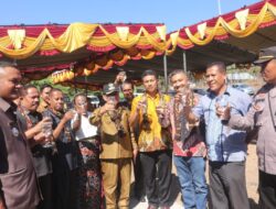 Resmikan Sarana Air Bersih di Kuimasi, Masneno: “Mari Manfaatkan, Rawat dan Jaga”