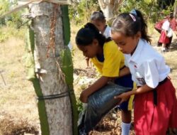 Siswa SDN Kuasaet, Tanam Tanaman Produktif