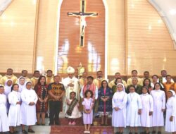 Ada Penjabat Wali Kota di Peresmian Gereja St. Antonius, Ini Pesannya !!