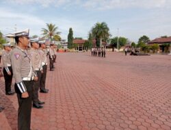 Kapolres Kupang, Amankan Sholat Idul Adha, Bersama 128 Anggota,