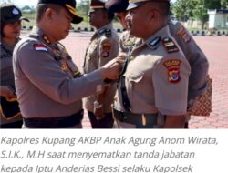 Kapolres Minta Iptu Anderias Bessi, Patuhi Hukum dan Norma