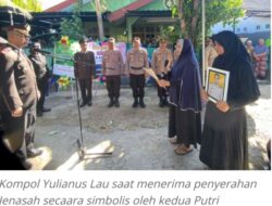 Wakapolres Kupang, Pimpin Upacara Pemakaman AIPTU Amir