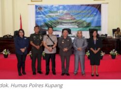 Hadiri Penutupan Sidang II, Kapolres Kupang Apresiasi Opini WTP Dari BPK