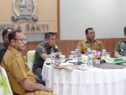 Aster Kasad Pimpin Rapat Kerja Teknis TMMD ke 117