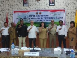 Hindari Residu, BPN dan Berbagai Pihak Gelar Rakor Redistribusi Tanah T.A 2023