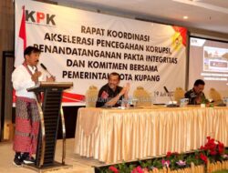 Buka Rakor Pencegahan Korupsi, George:”Mari Taat Pada Aturan”