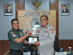 Serahkan Peserta Didik Sespimti Polri Dikreg, Brigjen Darto:”Terimakasih Danrem 161, Sudah Terima Kami”