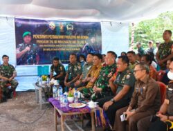 KASAD Resmikan Pengunaan Fasilitas air Bersih Se-Indonesia, Dandim 161/WS Ikuti Secara  Virtual