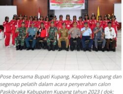 Hadiri Penyerahan Calon Paskibraka, Kapolres: “Ikuti Sampai Akhir, Jadi Pengibar Terbaik”