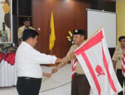 Lantik Pengurus SAKA BPOM dan Lepas Kontingen Raimuna Nasional, Jerry Manafe Pesan Begini