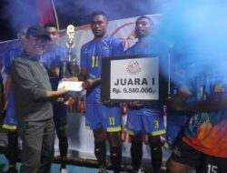 Bupati Kupang, Saksikan Laga Final dan Tutup Turnamen Bola Voley Fatuleu Cup